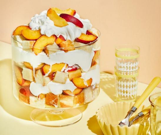 Peach Cobble Trifle recept
