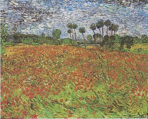 Van Gogh: Polje z makom Wikipedia